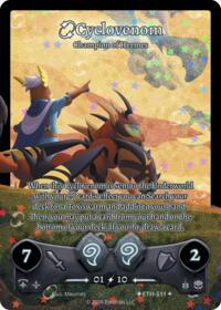 Cyclovenom - Champion of Hermes (Serialized) - Elestrals Shattered Stars - Ethereal trading card