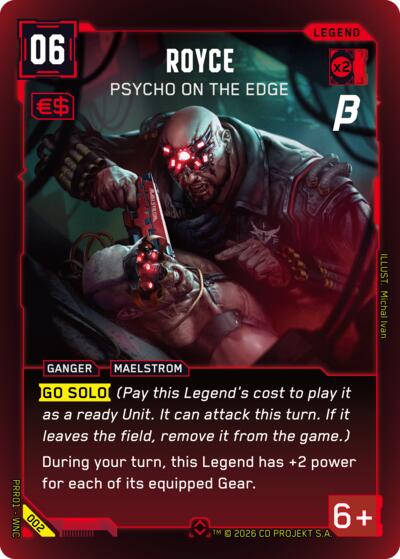 Royce - Psycho on the Edge #002 (Pre-Release Beta)