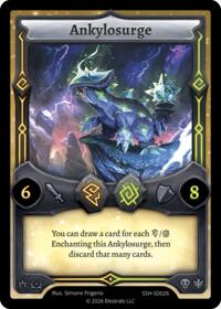 Ankylosurge - Elestrals Divine Champions: Snowshade Starter Decks trading card