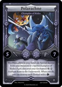 Polarachne - Champion of Hades - Elestrals Divine Champions: Snowshade Starter Decks trading card