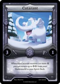 Catarant - Elestrals Divine Champions: Snowshade Starter Decks trading card