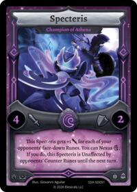 Specteris - Champion of Athena