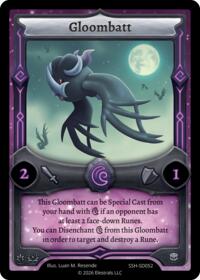Gloombatt - Elestrals Divine Champions: Snowshade Starter Decks trading card