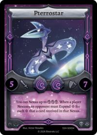 Pterrostar - Elestrals Divine Champions: Snowshade Starter Decks trading card