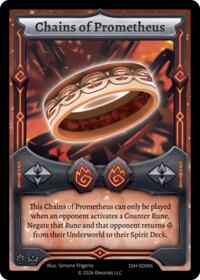 Chains of Prometheus - Elestrals Divine Champions: Snowshade Starter Decks trading card