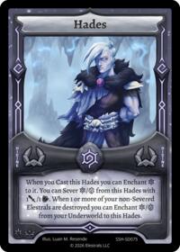 Hades - Elestrals Divine Champions: Snowshade Starter Decks trading card