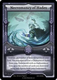 Necromancy of Hades - Elestrals Divine Champions: Snowshade Starter Decks trading card
