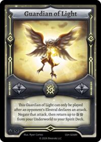 Guardian of Light - Elestrals Divine Champions: Snowshade Starter Decks trading card