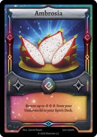 Ambrosia - Elestrals Divine Champions: Snowshade Starter Decks trading card