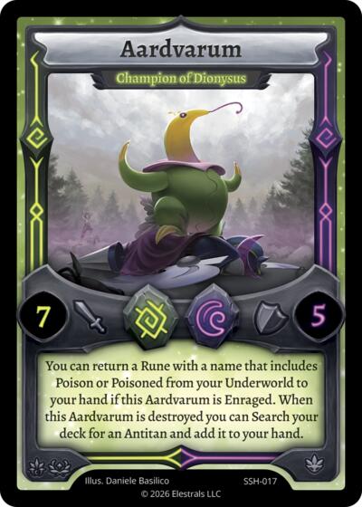Aardvarum - Champion of Dionysus