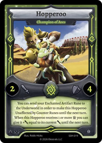 Hopperoo - Champion of Ares