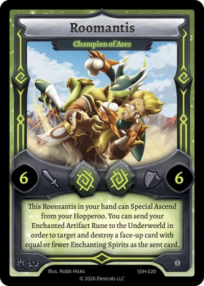 Roomantis - Champion of Ares