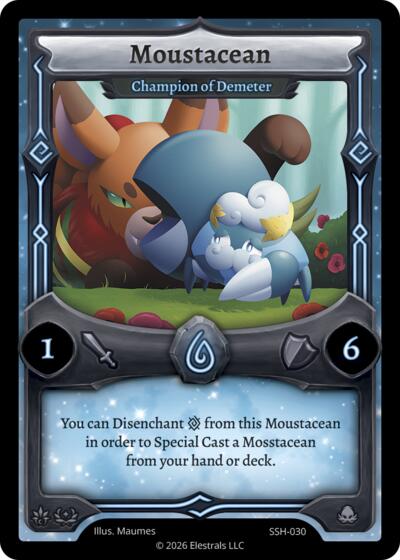 Moustacean - Champion of Demeter