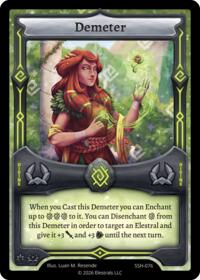 Demeter - Elestrals Divine Champions: Snowshade trading card