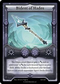 Bident of Hades - Elestrals Divine Champions: Snowshade trading card