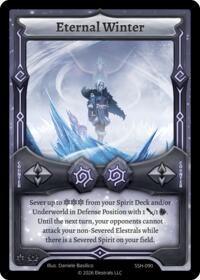 Eternal Winter - Elestrals Divine Champions: Snowshade trading card