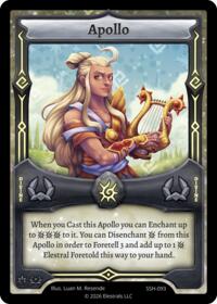 Apollo - Elestrals Divine Champions: Snowshade trading card