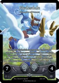 Glydesdale - Champion of Hermes (Full Art) - Elestrals Divine Champions: Snowshade trading card