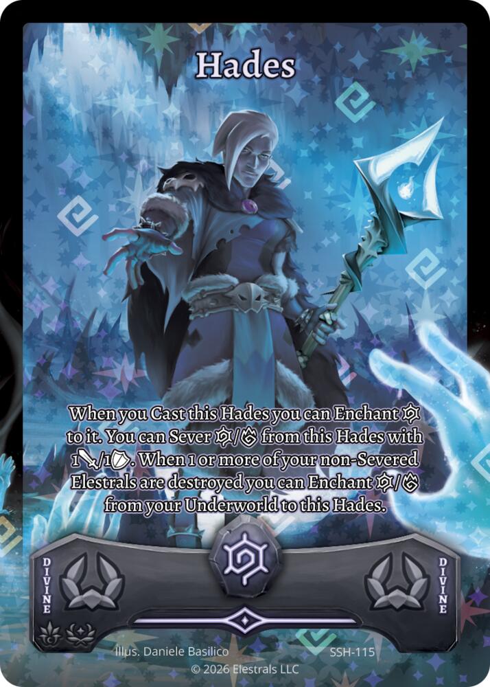 Hades (Full Art) - Divine Champions: Snowshade - Elestrals
