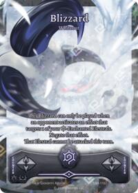 Blizzard - Whiteout (Full Art) - Elestrals Divine Champions: Snowshade trading card
