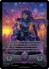 Athena (Full Art) - Elestrals Divine Champions: Snowshade trading card