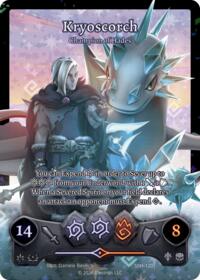 Kryoscorch - Champion of Hades (Full Art) - Elestrals Divine Champions: Snowshade trading card