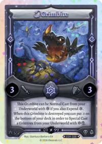 Grimbite (Serialized) - Elestrals Divine Champions: Snowshade trading card