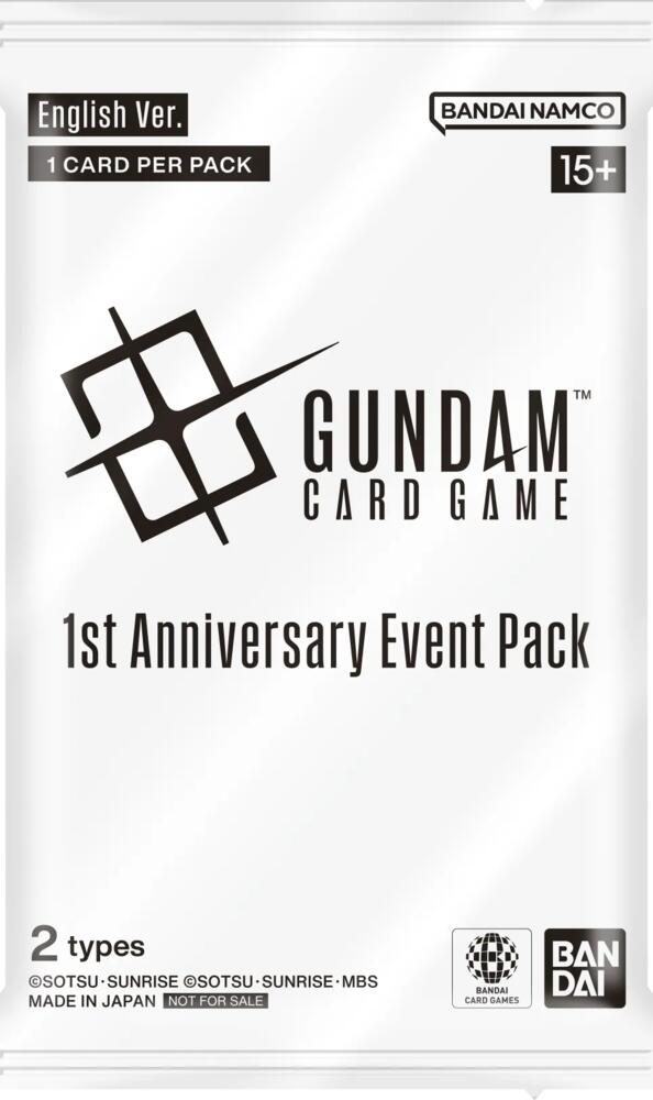 First Anniversary Event Pack - Gundam Promotional Cards - Gundam