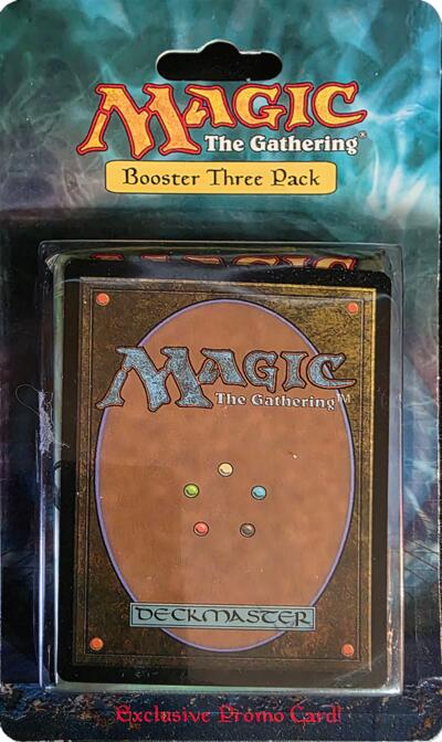 Booster Three Pack With Exclusive Promo Card Magic: The Gathering sealed product