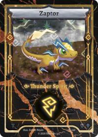 Zaptor - Elestrals Starter Pack trading card