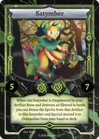 Satymber - Elestrals Starter Pack trading card