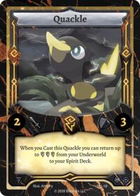 Quackle - Elestrals Starter Pack trading card