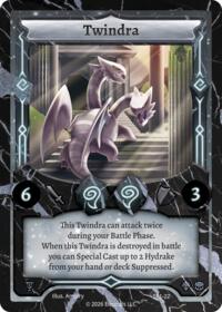 Twindra - Elestrals Starter Pack trading card