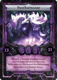 Posthumoose - Elestrals Starter Pack trading card