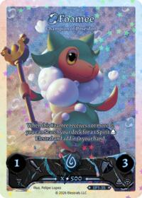 Foamee - Champion of Poseidon - Elestrals Starter Pack trading card