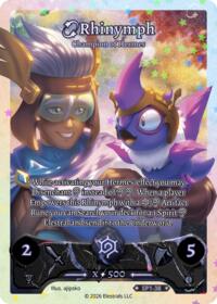 Rhinymph - Champion of Hermes - Elestrals Starter Pack trading card