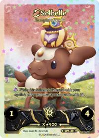 Solbelle - Champion of Apollo - Elestrals Starter Pack trading card
