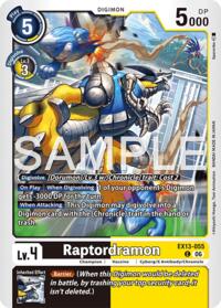 Raptordramon - Digimon