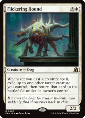 Flickering Hound #7 – Reality Fracture (Rare)