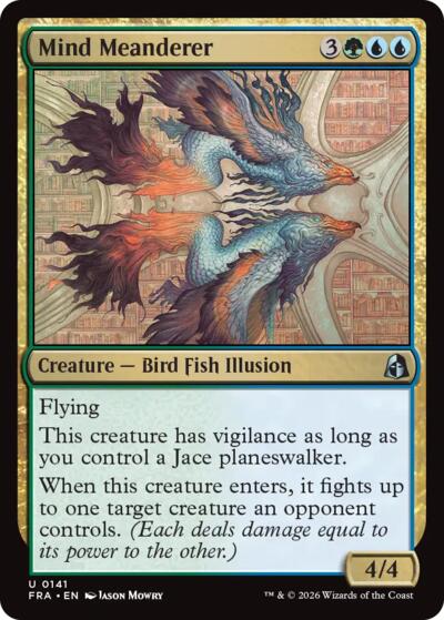 Mind Meanderer from FRA #141, Magic: The Gathering card