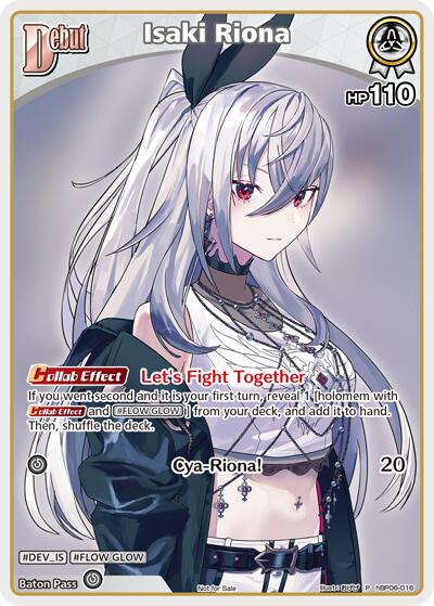 Isaki Riona (hololive OFFICIAL CARD GAME Promos) — hololive OFFICIAL CARD GAME card
