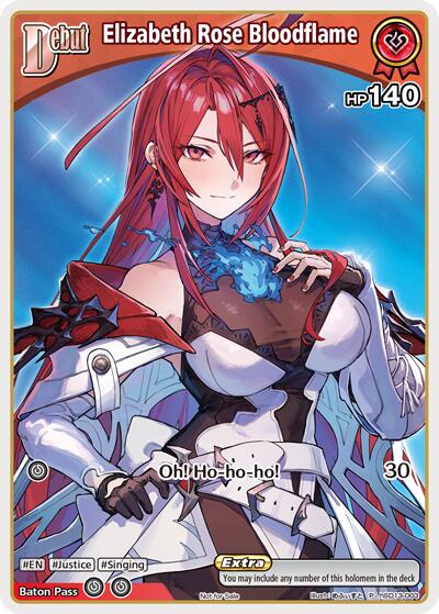 Elizabeth Rose Bloodflame (hololive OFFICIAL CARD GAME Promos) — hololive OFFICIAL CARD GAME card