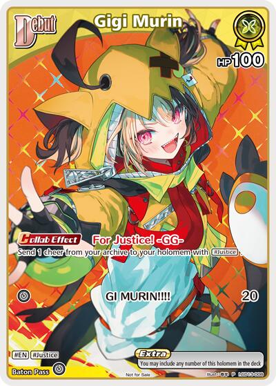 Gigi Murin (hololive OFFICIAL CARD GAME Promos) — hololive OFFICIAL CARD GAME card