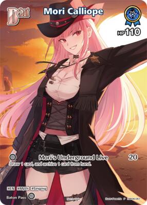 Mori Calliope (P) (hBP06-057) (Alternate Art)