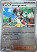 Rosa's Encouragement - 084/088 [Staff] · Professor Program Promos · #084/088 · Holofoil