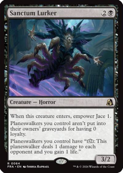 Sanctum Lurker from FRA #64, Magic: The Gathering card