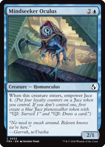 Mindseeker Oculus FRA 33 Magic card