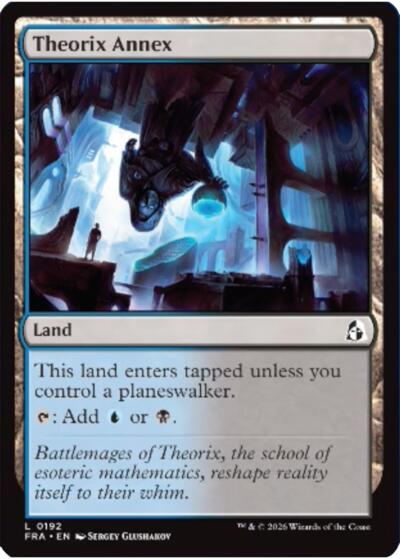 Theorix Annex from FRA #192, Magic: The Gathering card