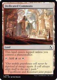 Dedicated Commons - Magic: The Gathering Reality Fracture trading card