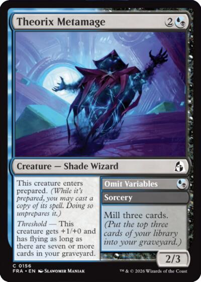 Theorix Metamage from FRA #156, Magic: The Gathering card